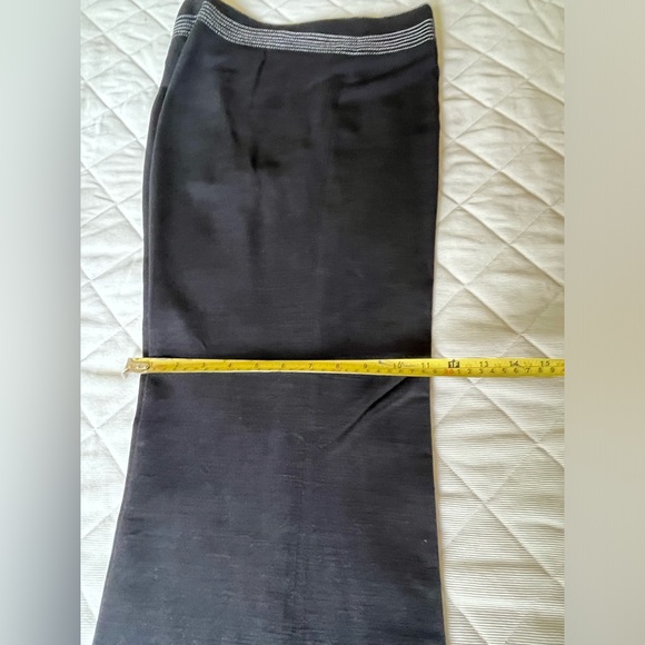 Zara black rayon blazer & pants 2 Pc summer suit for women US 10-12 - Picture 13 of 16